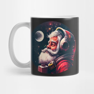 Astro Santa Sticker Mug